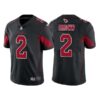 Men’s Arizona Cardinals #2 Marquise Brown Black Color Rush Limited Stitched Jersey