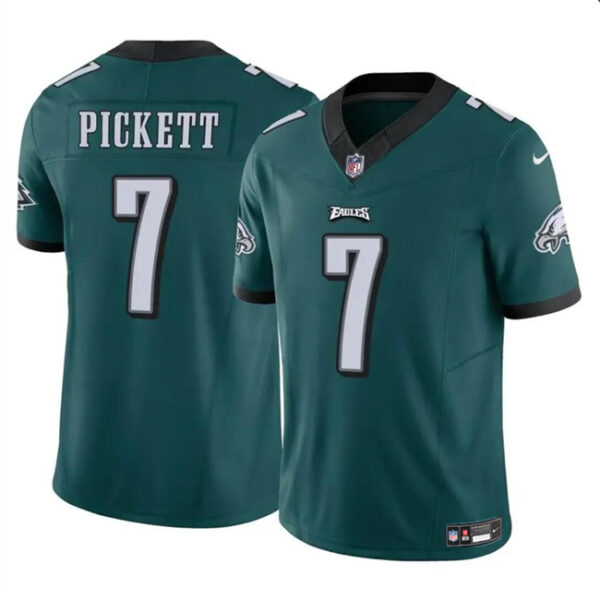 Men’s Philadelphia Eagles #7 Kenny Pickett Green 2023 F.U.S.E Vapor Untouchable Limited Football Stitched Jersey