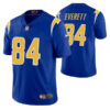 Men’s Los Angeles Chargers #84 Gerald Everett Royal Vapor Untouchable Limited Stitched Jersey