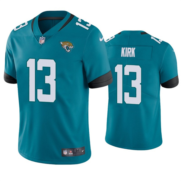Men’s Jacksonville Jaguars #13 Christian Kirk Teal Vapor Untouchable Limited Stitched Jersey