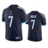 Men’s Tennessee Titans #7 Malik Willis Navy Vapor Untouchable Stitched Jersey
