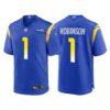 Men’s Los Angeles Rams Allen Robinson II 2021 Blue Vapor Untouchable Limited Stitched Jersey