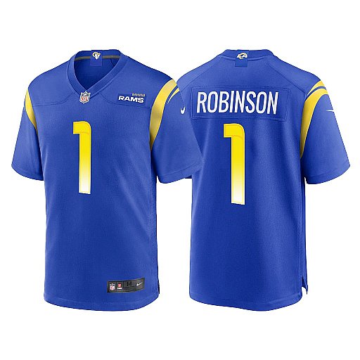Men’s Los Angeles Rams Allen Robinson II 2021 Blue Vapor Untouchable Limited Stitched Jersey