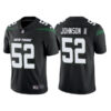 Men’s New York Jets #52 Jermaine Johnson II 2022 Black Vapor Untouchable Limited Stitched Jersey