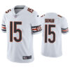 Men’s Chicago Bears #15 Trevor Siemian White Vapor untouchable Limited Stitched Jersey