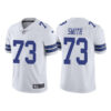 Men’s Dallas Cowboys #73 Tyler Smith White Vapor Limited Stitched Jersey