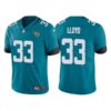 Men’s Jacksonville Jaguars #33 Devin Lloyd Teal Vapor Untouchable Limited Stitched Jersey