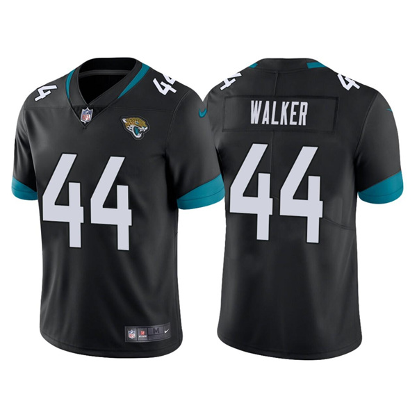 Men’s Jacksonville Jaguars #44 Travon Walker 2022 Black Vapor Untouchable Limited Stitched Jersey