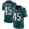 Men’s Philadelphia Eagles #45 Devin White Green Vapor Untouchable Limited Football Stitched Jersey