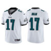 Men’s Philadelphia Eagles #17 Nakobe Dean White Vapor Untouchable Limited Stitched Jersey