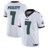 Men’s Philadelphia Eagles #7 Kenny Pickett White Vapor Untouchable Limited Football Stitched Jersey