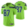 Men’s Seattle Seahawks #87 Noah Fant Green Vapor Untouchable Limited Stitched Jersey