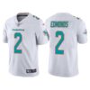 Men’s Miami Dolphins #2 Chase Edmonds White Vapor Untouchable Limited Stitched Football Jersey