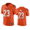 Men’s Cincinnati Bengals #23 Daxton Hill Orange Vapor Untouchable Limited Stitched Jersey