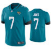 Men’s Jacksonville Jaguars #7 Zay Jones Teal Vapor Untouchable Limited Stitched Jersey