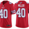 Men’s Buffalo Bills #40 Von Miller Red Vapor Untouchable Limited Stitched Jersey