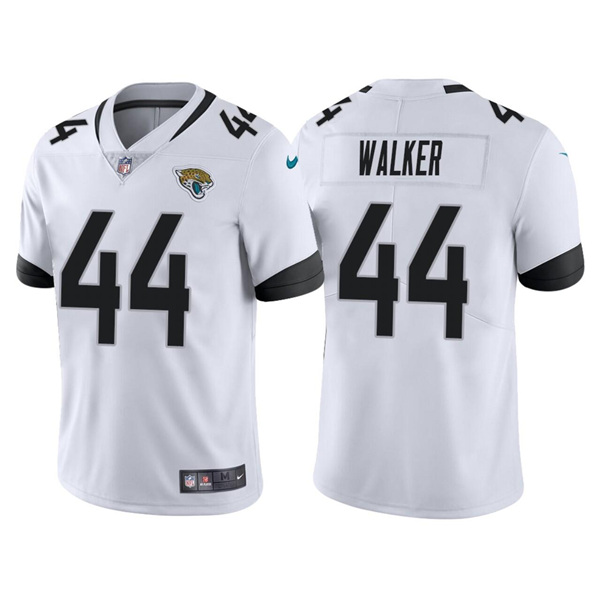 Men’s Jacksonville Jaguars #44 Travon Walker 2022 White Vapor Untouchable Limited Stitched Jersey