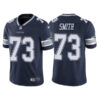 Men’s Dallas Cowboys #73 Tyler Smith Navy Vapor Limited Stitched Jersey