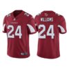 Men’s Arizona Cardinals #24 Darrel Williams Red Vapor Untouchable Limited Stitched Jersey