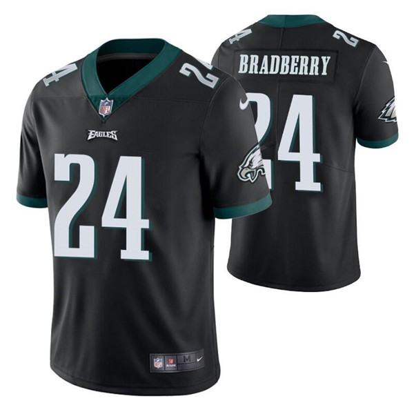 Men’s Philadelphia Eagles #24 James Bradberry Black Vapor Untouchable Limited Stitched Jersey