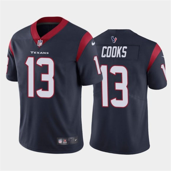 Men’s Houston Texans #13 Brandin Cooks New Navy Vapor Untouchable Limited Stitched NFL Jersey