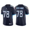 Men’s Tennessee Titans #78 Nicholas Petit-Frere Navy Vapor Untouchable Stitched Jersey