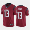 Men’s Houston Texans #13 Brandin Cooks New Red Vapor Untouchable Limited Stitched NFL Jersey