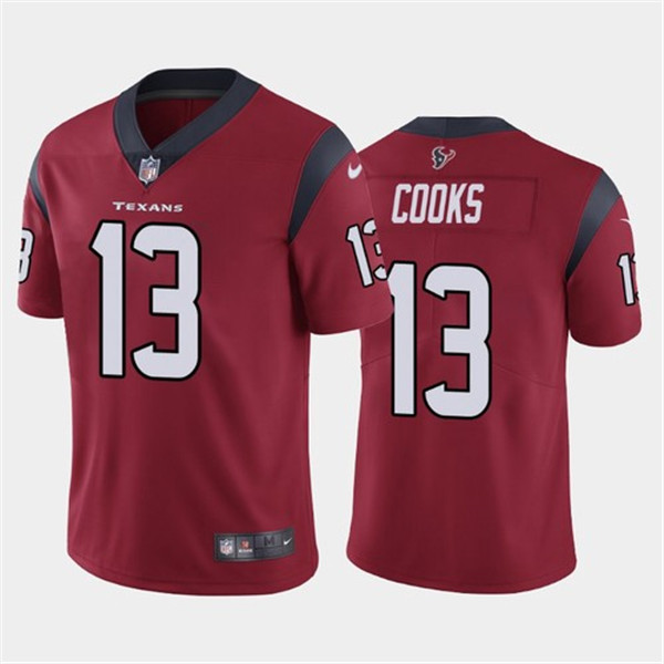 Men’s Houston Texans #13 Brandin Cooks New Red Vapor Untouchable Limited Stitched NFL Jersey