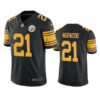 Men’s Pittsburgh Steelers #21 Tre Norwood Black Color Rush Limited Stitched Jersey