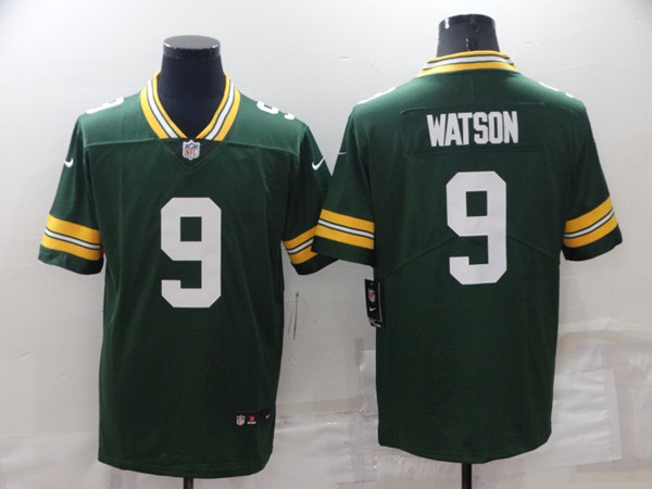 Men’s Green Bay Packers #9 Christian Watson Green Vapor Untouchable Limited Stitched Football Jersey