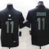 Men’s Philadelphia Eagles #11 A. J. Brown Black Impact Limited Stitched Jersey