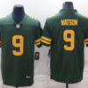 Men’s Green Bay Packers #9 Christian Watson Green Legend Stitched Football Jersey