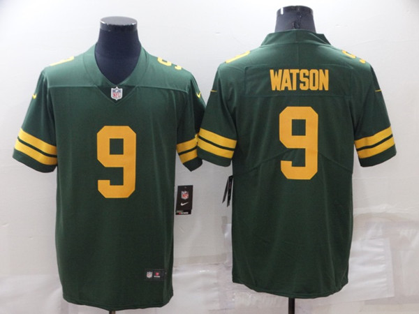 Men’s Green Bay Packers #9 Christian Watson Green Legend Stitched Football Jersey