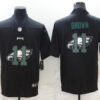 Men’s Philadelphia Eagles #11 A. J. Brown Black Shadow Logo Limited Stitched Jersey