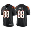 Men’s Cincinnati Bengals #88 Hayden Hurst Black Vapor Untouchable Limited Stitched Jersey