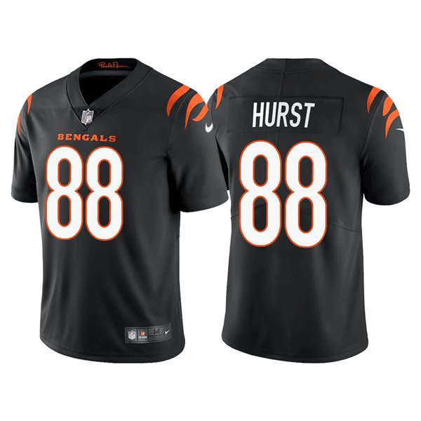 Men’s Cincinnati Bengals #88 Hayden Hurst Black Vapor Untouchable Limited Stitched Jersey