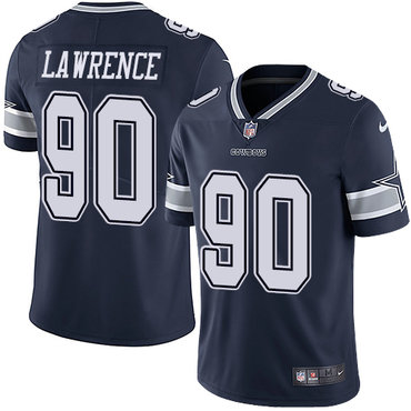 Nike Dallas Cowboys #90 Demarcus Lawrence Navy Blue Team Color Men’s Stitched NFL Vapor Untouchable Limited Jersey