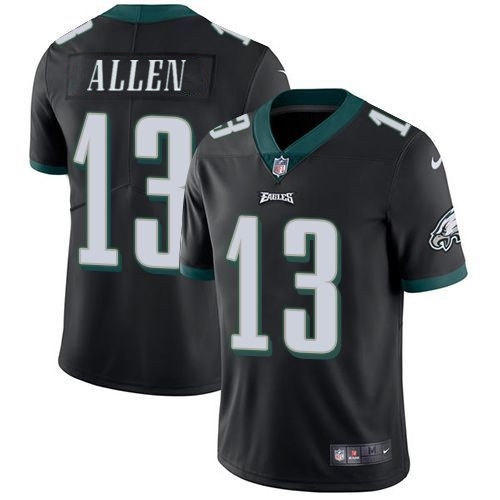 Men’s Philadelphia Eagles #13 Devon Allen Black Vapor Untouchable Limited Stitched Jersey