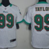 Nike Miami Dolphins #99 Jason Taylor White Elite Jersey