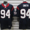 Nike Houston Texans #94 Antonio Smith Blue Elite Jersey