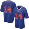 Nike Bills #14 Sammy Watkins Royal Blue Team Color Men’s Stitched NFL Limited Strobe Jersey