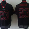 Nike Houston Texans #23 Arian Foster Lights Out Black Elite Jersey