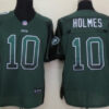 Nike New York Jets #10 Santonio Holmes Drift Fashion Green Elite Jersey