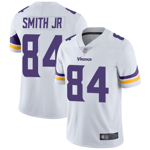 Vikings #84 Irv Smith Jr. White Men’s Stitched Football Vapor Untouchable Limited Jersey
