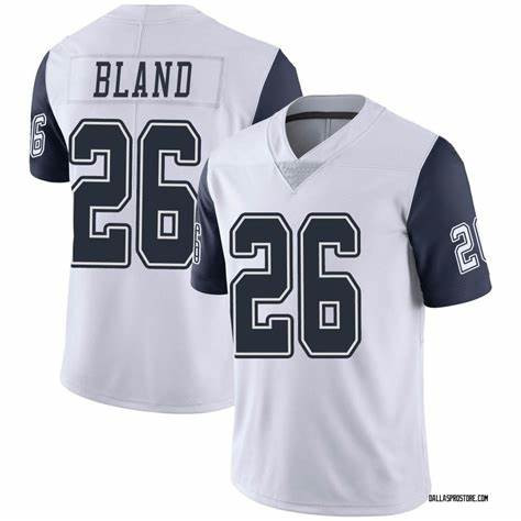 Men’s Nike Dallas Cowboys #26 DaRon Bland White Stitched NFL Limited Rush Jersey