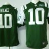 Nike New York Jets #10 Santonio Holmes Green Game Jersey