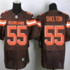 Men’s Cleveland Browns #55 Danny Shelton Brown Team Color Stitched NFL New Elite Jersey