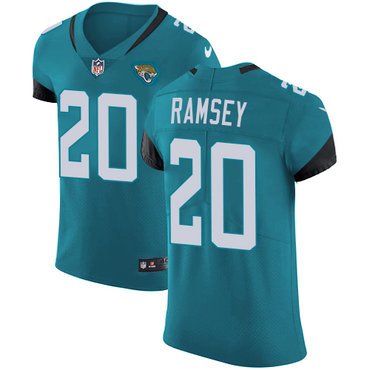 Nike Jacksonville Jaguars #20 Jalen Ramsey Teal Green Team Color Men’s Stitched NFL Vapor Untouchable Elite Jersey