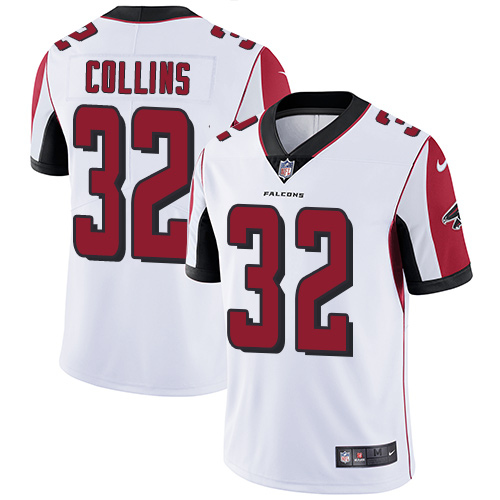Nike Atlanta Falcons #32 Jalen Collins White Men’s Stitched NFL Vapor Untouchable Limited Jersey