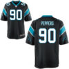 Men’s Carolina Panthers #90 Julius Peppers Black Team Color Stitched NFL Nike Elite Jersey